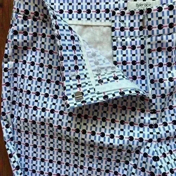 Tyler Boe Women’s Size Small Multicolored Capri Pants Stretchy Classic - Picture 4 of 10